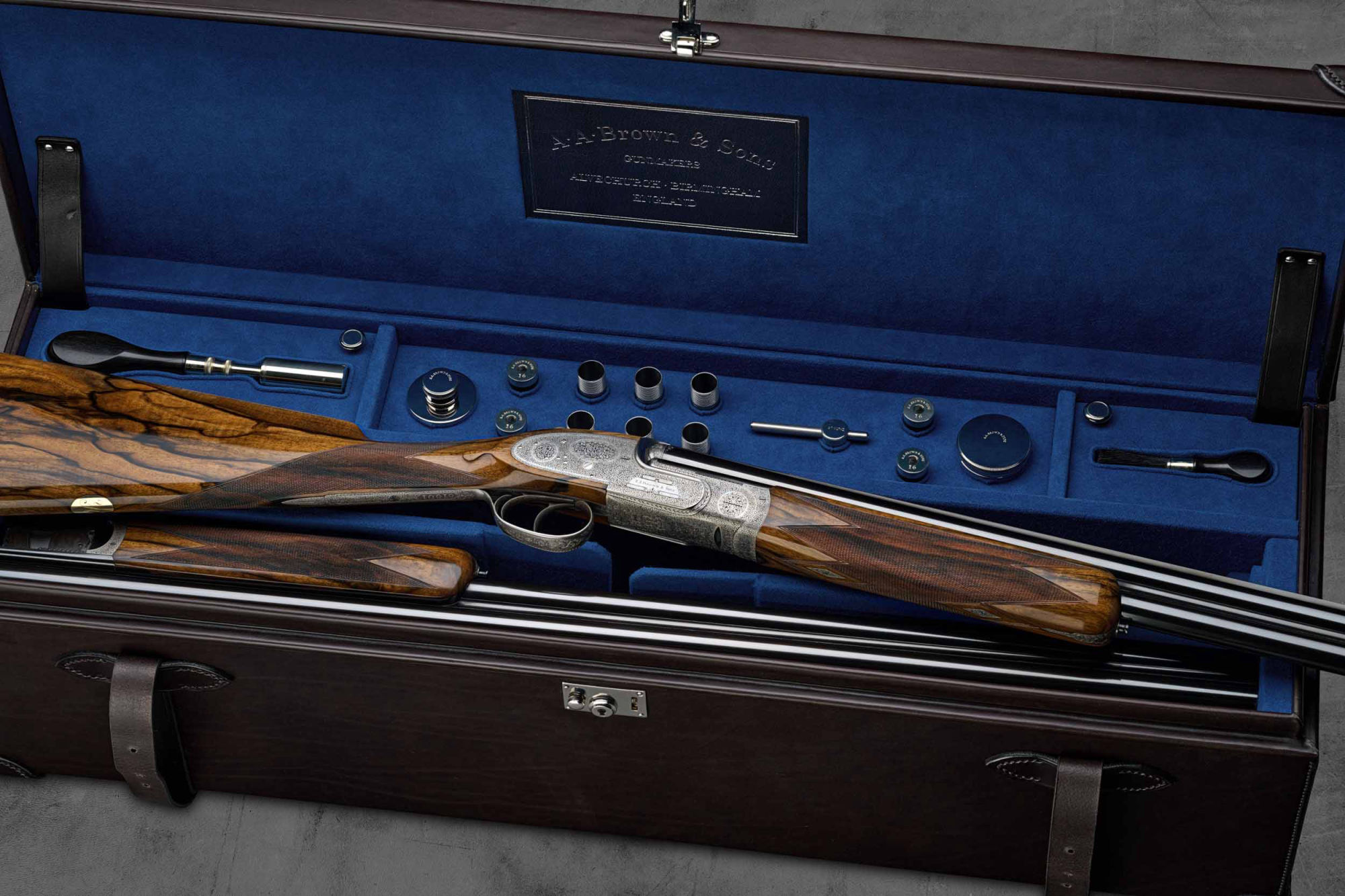 A.A.Brown & Sons ABAS Series 8 pair and their Martin Jones case by Matthew Brown Photography