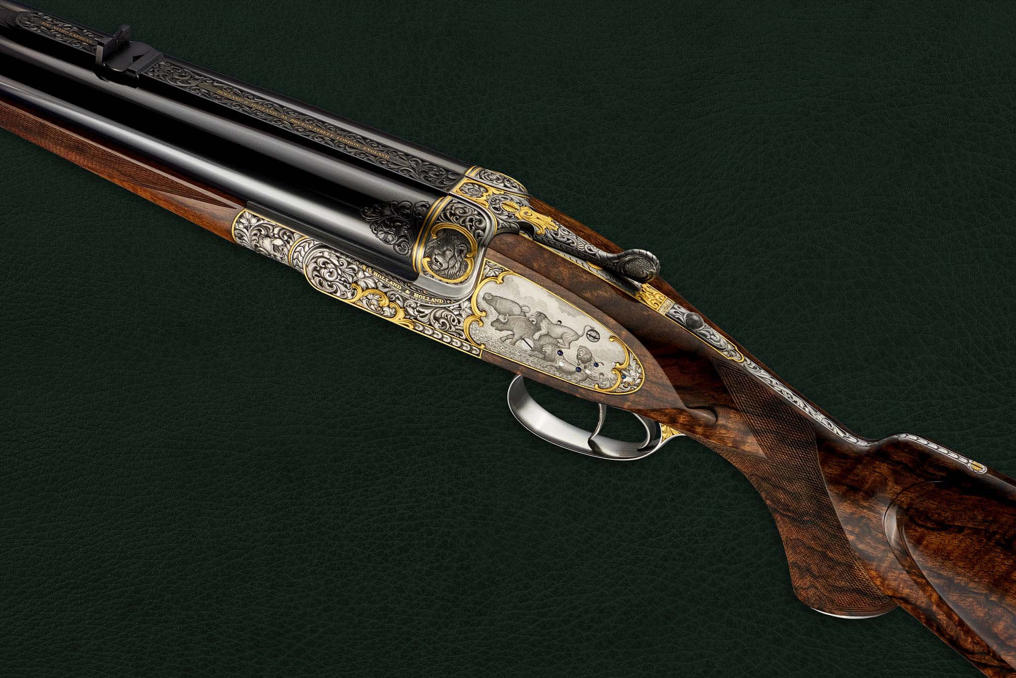 Holland & Holland rifle by Matthew Brown Photography